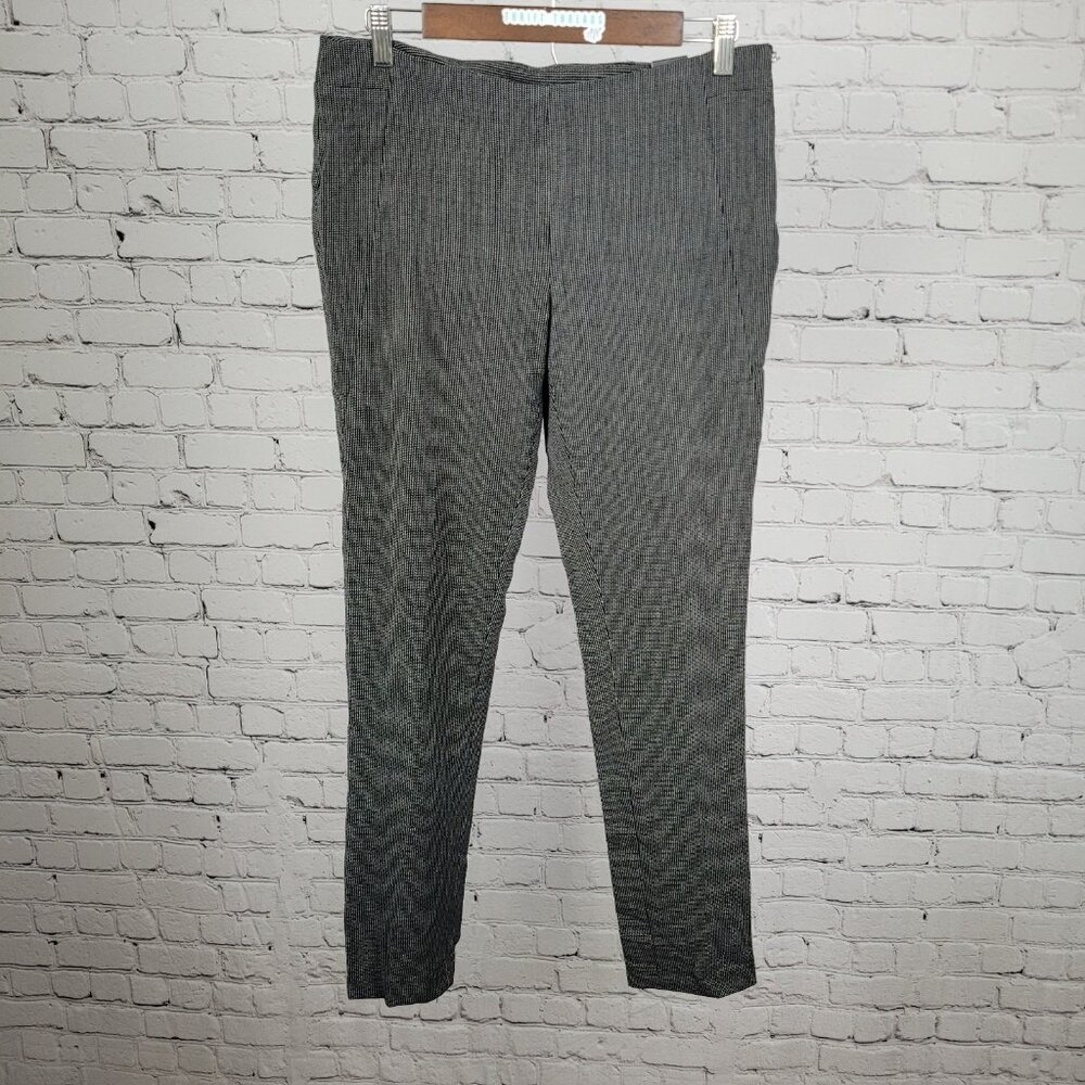 NWT Amanda + Chelsea Black Contemporary Fit Low Rise Stretch Pants 4 (31x30)